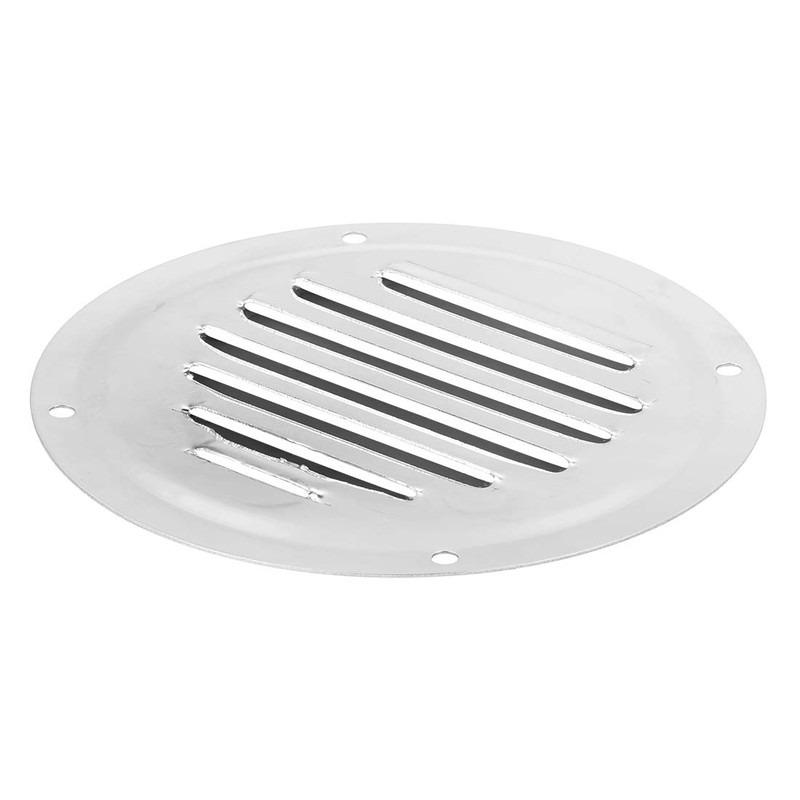 X AUTOHAUX 5 Inch Round Marine Boat Louvered Ventilation Vent