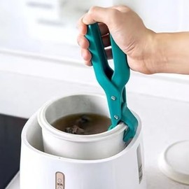 2 Pinzas de Agarre para Platos Antiescaldaduras, Pinzas de Agarre para Platos Calientes, Pinzas Antideslizantes para Platos Calientes, Recuperador de Cuencos para Microondas,