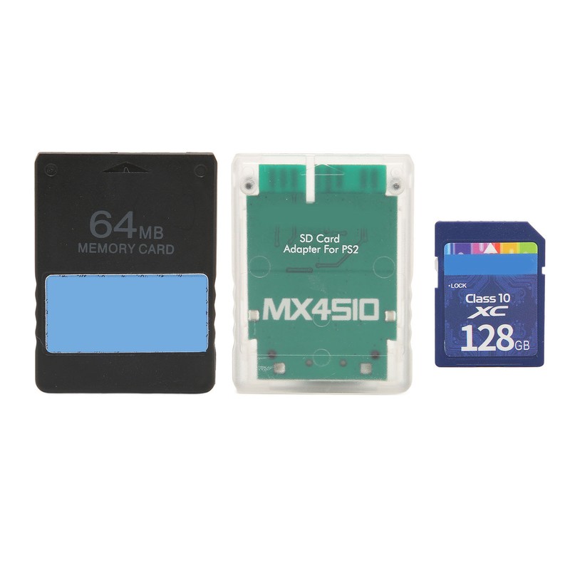 Game Card Adapter Universal for MX4SIO Reader with 128G Storage