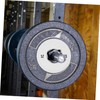 GRIRIW Steel Core Rubber Coated Gym Plates Small Weight Plates
