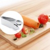 3Pcs Silver Stainless Steel Strawberry Huller Fruit Stem Remover Home