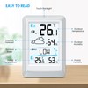 Olipiter Weather Stations Wireless Indoor Outdoor, Indoor Outdoor Thermometer and