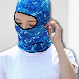 Summer men's and women's bandana sports arm sleeve sun protection set arm sleeve sun protection sky blue