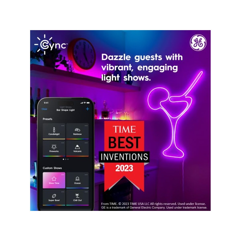 CYNC Dynamic Effects 10' NEON Strip 1PK