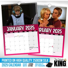 The Calendar King // Gail Platt - 2025 Wall Calendar (Full Colour, A3 Size)