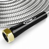 Titan 75FT Metal Garden Hose - Flexible Water Hose with