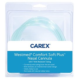 Carex, Westmed Comfort Soft Plus Nasal Cannula, 7 ft - 1 ct