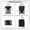 Lukbfall Video Game Controller Pattern Luggage Suitcase Covers Elastic Washable