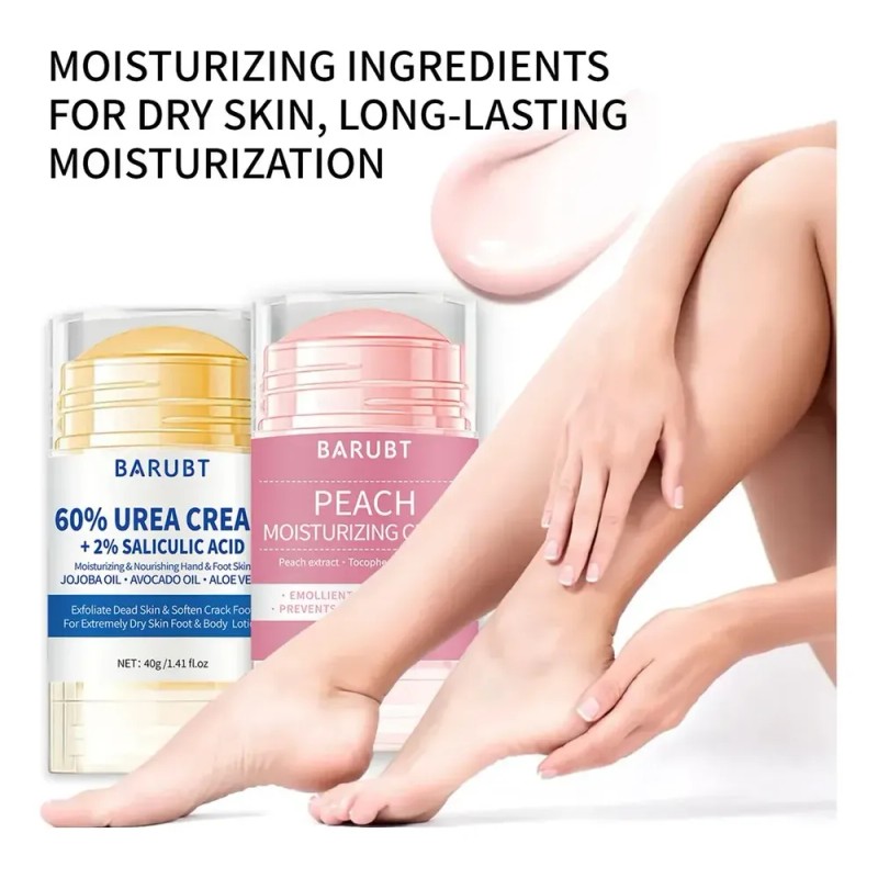 Crema Hidratante Para Manos Y Pies Peach + Urea Para