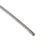 sourcing map Stainless Steel Wire Rope Cable 1.5mm Dia. 4M