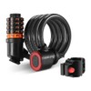 Bicycle Safety Lock Bike Motorcycle AntiTheft Elasticity Locks 5 Digits