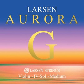 Larsen Aurora Violin Strings G Silver 4/4 Medium