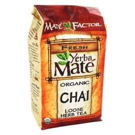 Mate Factor Herb Tea, Organic, Chai, Loose