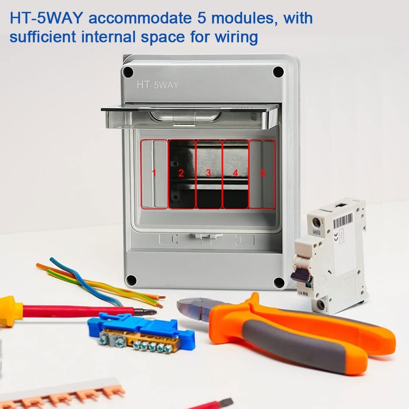 Surface-Mounted Distribution Box, Fuse Box, Small Distribution Box, Rn 5
