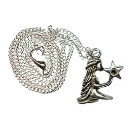 Miniblings Virgin Star Necklace 45 cm Horoscope Zodiac Sign