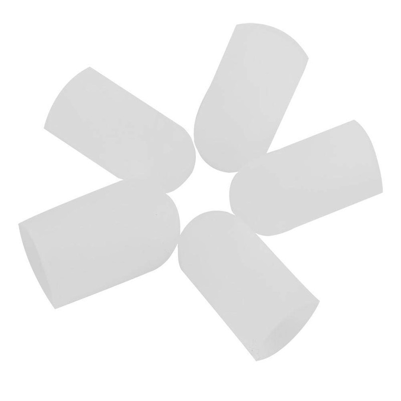 5pcs Silicone Finger Cots Thumbs Cover Protector Fingertip Cots for