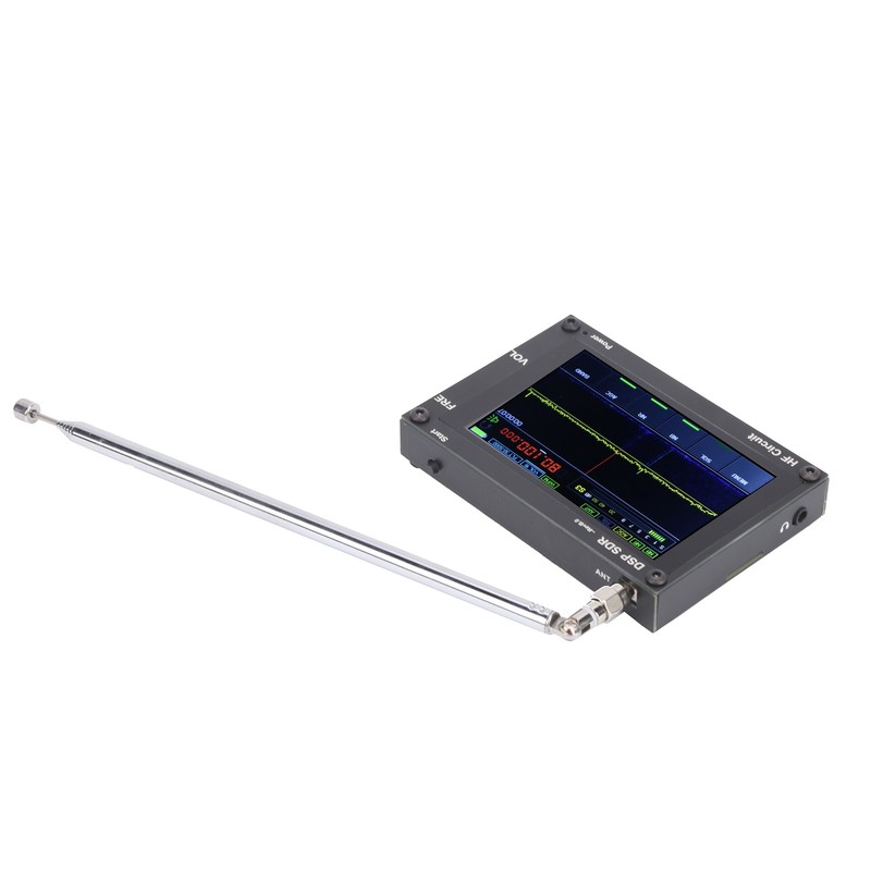 Wireless Receiver Black UltraThin DSP SDR HAM Receiving Radio Equipment