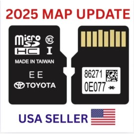 Toyota *NEW* 2025 MAP UPDATE GPS NAVIGATION MICRO SD CARD TOYOTA MODELS OEM 86271 0E077