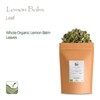 Lemon Balm Organic Loose Leaf - Sweet Lemony - Dried
