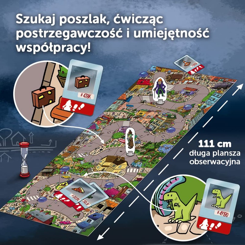 Trefl Spy Guy Board Game, Multi-Colour, Age 5+