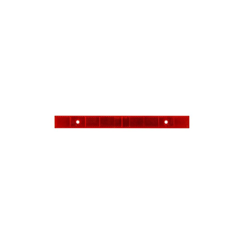 Grand General 80866 Red 12" Stick-On Reflector Strip with 2