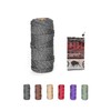Vidalido Tent Rope, Paracord with Reflective Materials, Total Length 166.2