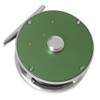 Vintage Classic Fly Fishing Reel,Right/Left Handle Position, Fly Reel (Green,