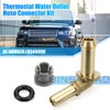 BINB ROAD LR049990 Thermostat Water Outlet Hose Connector Kit Compatible