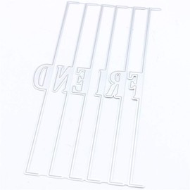 KSCRAFT Friend Slimline Edge Metal Cutting Dies Stencils for DIY Scrapbooking/Photo Album Decorative Embossing DIY Paper Cards