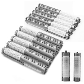 CHANGJIQ Hair Perm Rod, 10 Pieces, 2 Sizes Hair Roller Set, Hair Roots, Perm Rods, Thin Curlers, Thick Curlers, No Traces, Won't Damage Hair, DIY Hairdressing Supplies, Perm at Roots