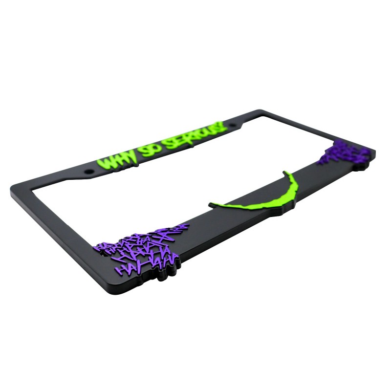 LP Frameworks The Joker "Why So Serious" 3D Raised License