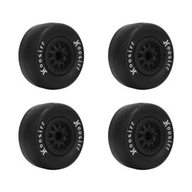 RC Car Tire, 4Pcs 1/10 Scale Plastic Wheel Hubs for 1/10 Off Road Remote Control Car Upgrade Parts