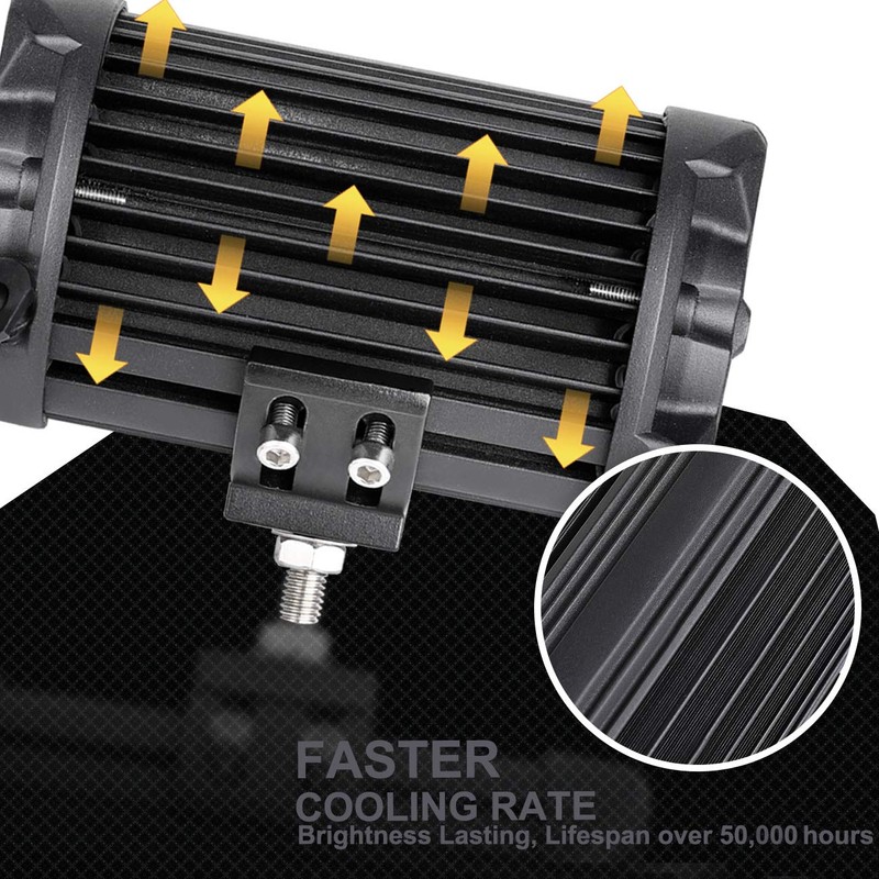 Side Shooter LED Lights, AutoPowerPlus 2pcs 5 inch 120W LED
