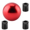 Fydun Red Universal Shift Knob Round Ball Shape Manual Shift