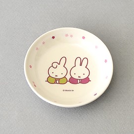 Kanto Plastic Industry Biomass Miffy Series Small Plate, 3.8 x 0.9 inches (96 x 23 mm) BM-7