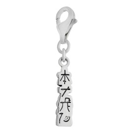 Moonlight Mysteries Sterling Silver Clip On Hon Sha Ze Sho Nen Reiki Charm