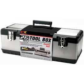 Performance Tool W54026 26-Inch Steel Tool Box With Removable Tote