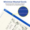 Avery Printable Rectangle Scalloped Postcards with Sure Feed Technology, 4"