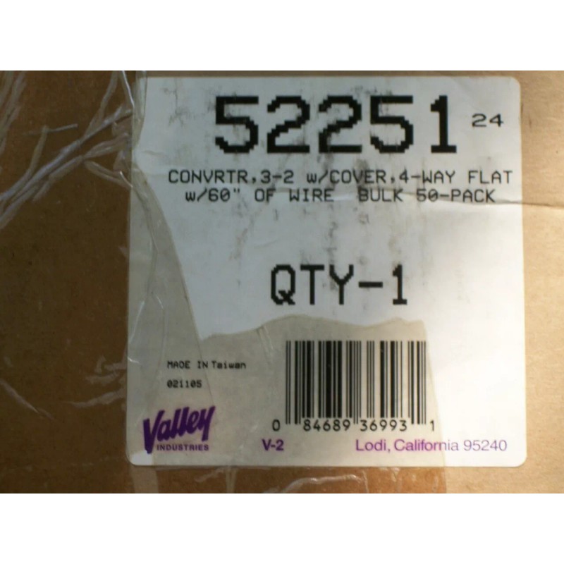 vally 3 to 2 wire taillight stop turn converter adapter