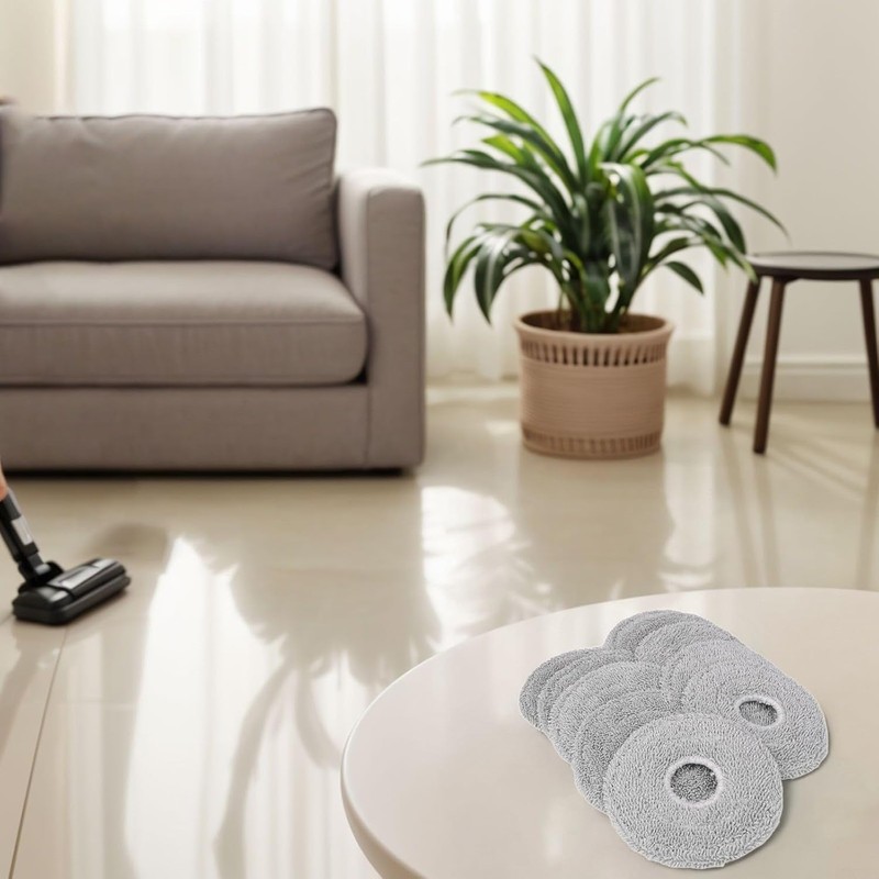 Almohadillas lavables para mopa Mova E30 Ultra Robot Aspirador, piezas