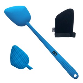 Bendable Lotion Applicator for Back & Body (Microfiber Mitt Included) - Sunscreen, Self Tanner, Medication, Body Lotion Applicator for Back