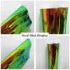Holographic Laser Metallic Orange Green Car Vinyl Wrap Chameleon Chrome