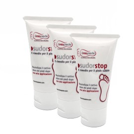 Sudorstop Travel Format, Natural Cream for Sweating and Bad Foot Odour - Results from First Use 150ml