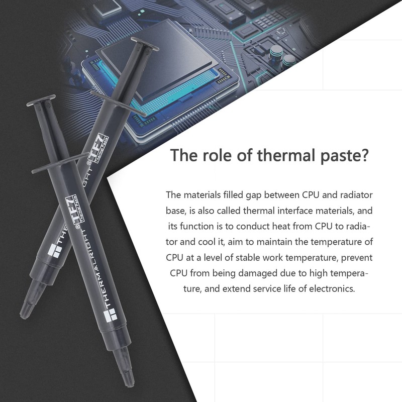 Thermalright TF7 2g Thermal Compound Paste for CPU Coolers, Heat