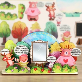 JULEASEL You Are Gorgeous Positive Affirmation Reminder, Cute Valentine's Day Gift for Her, A Little Reminder You Are Special Decor Sign, Romantic Small Gift for Wife Girlfriend Lover