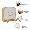 Ciieeo Toast Night Light for Nursery Adorable Bedside Lamp with