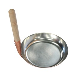 Round Shin Copper Pot, Copper, 6.7 inches (17 cm), Standing Pattern