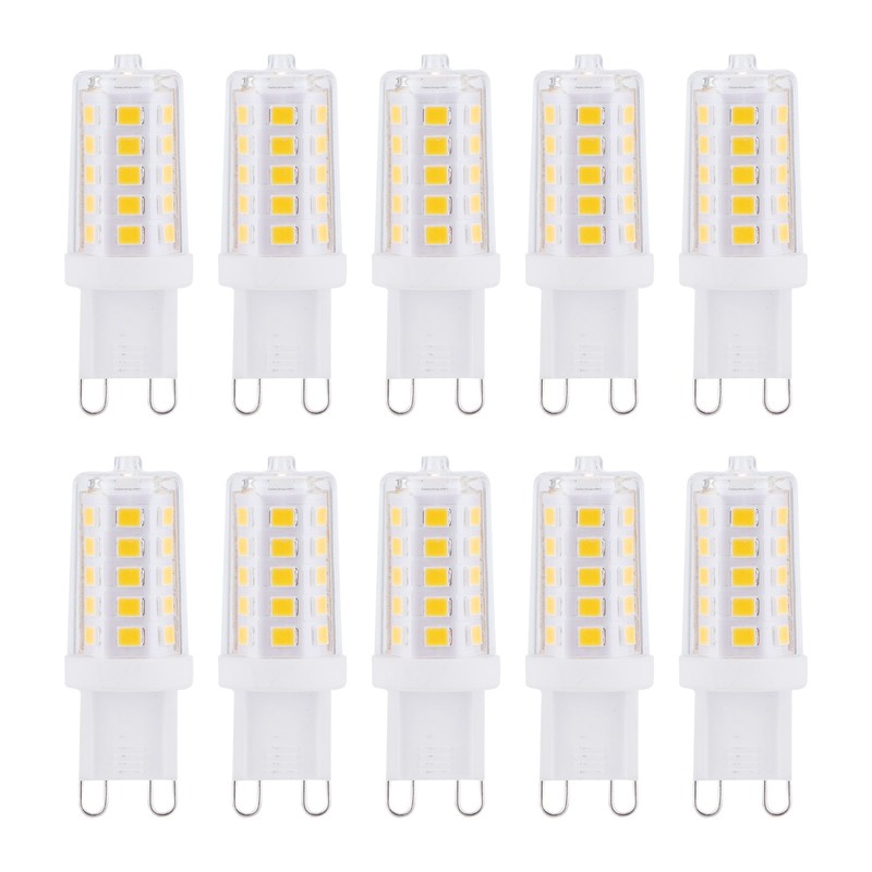 10PCS G9 Base LED Light Bulb 3W 32LED BiPin Bulb