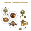 Fengshui Wind Chimes, Wind Chimes Outdoor Fortune Tree Metal Bells
