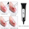 Fcozpjk Nail Glue for Rhinestones, 2Pcs Gem Glue for Nails,